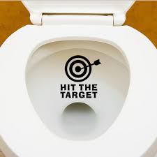 Hit The Target Waterproof Toilet