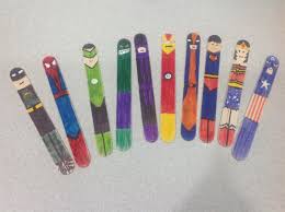 Superhero Bookmarks So Easy To Make These Were Made At