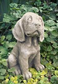 Puppy Dog Garden Ornament Frost