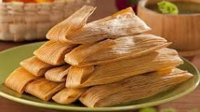 What is usually inside tamales?