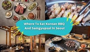 eat korean bbq and samgyupsal in seoul