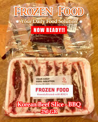 Beli grill beef online berkualitas dengan harga murah terbaru 2021 di tokopedia! Korean Beef Slice Bbq Boga Frozen Food