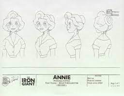 Living Lines Library: The Iron Giant - Character: Annie Hughes