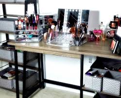 easy diy makeup vanity table with