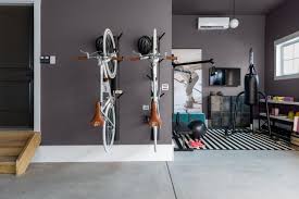 Gym Room At Home Garage Interior Paint