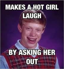 Makes a hot girl laugh | Memes.com via Relatably.com