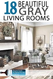 18 Gray Farmhouse Living Room Ideas