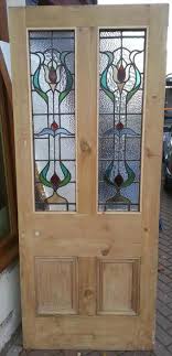 Stained Glass Doors Curly Available