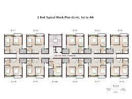 2 Bhk Apartment In Joka Plan Ground