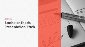 bachelor thesis presentation template