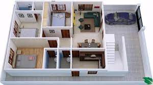 house plans indian style in 1200 sq ft