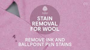wool clothes pen ink