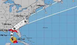 Hurricane Michael 2018 Map Florida Panhandle Get Direct Hit
