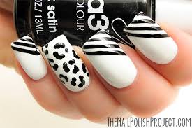 Try any of these 10 black and white nail art designs for a chic take. 25 Beautiful Black And White Nail Art Designs With Pictures Free Premium Templates