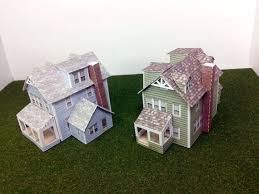 Paper House Cardstock Model House N