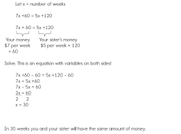 Algebra Word Problems