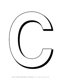 Will be in which awesome???. Alphabet Coloring Pages English Letters Capital C Planerium