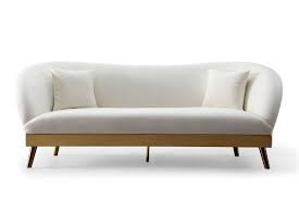 chloe cream velvet sofa by tov furniture