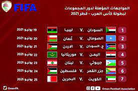 العرب مباريات قطر كاس جدول مباريات