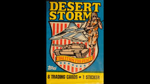 Trading card producer topps company inc. Desert Storm Series 1 Trading Cards 1991 Topps What S Inside Youtube