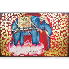 Famous Thai Elephant Artwork For