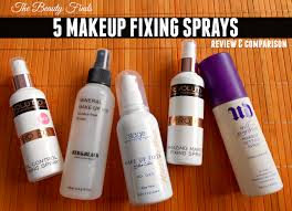 makeup fixing sprays review