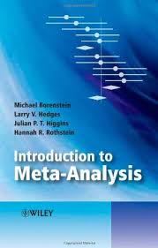 But, you have to take care when interpreting. Books On Meta Analysis