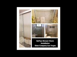 Bypass Shower Doors Installation In Las