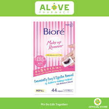 biore cleansing oil wipes refill 44s