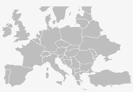 This printable map of europe is blank and can be used in classrooms, business settings, and elsewhere to track travels or for other purposes. Blank Map Of Europe Png Free Transparent Png Download Pngkey