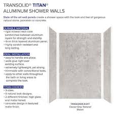 Transolid Twk603696 T Titan 96 High X 60 Wide X 36 Deep Textured Caesar Grey