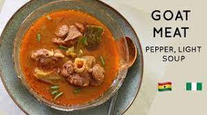perfect goat meat light soup recipe