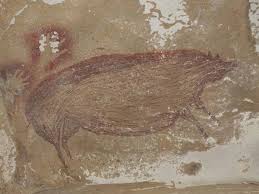 La pintura rupestre más antigua realizada por Homo sapiens tiene 45.500 años