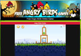 Play Angry Birds online - click here