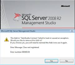 running sql server management studio as