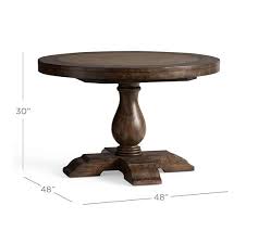 Maybe you would like to learn more about one of these? Lorraine Round Pedestal Extending Dining Table Pottery Barn