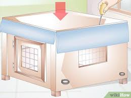 how to build a dog box with pictures