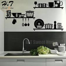 kitchen art removable vinyl wall