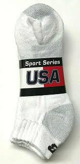 3 Pair Mens White New Balance Low Cut Full Cushion Sport Socks Size 10 13 Usa
