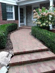 Brick Paver Front Porch And Walkway
