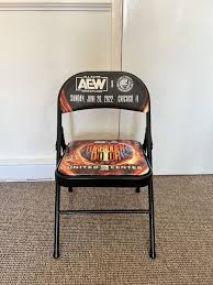 aew forbidden door pay per view chair