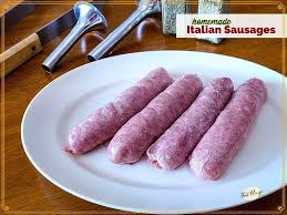 homemade italian sausages for authentic