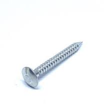 2 5mm aluminium roofing nails flat head