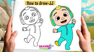 Little johnny wearing headphones cocomelon. How To Draw Jj From Cocomelon Easy Step By Step Youtube