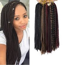 Faux locs were one of the trendiest styles last year. Faux Locs Crochet Hair 14 Inch Soft Dreadlocks Hair Extensions For Synthetic Hair Crochet Braiding 30 14 Inch