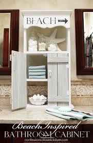 Beach Inspired Bathroom Cabinet