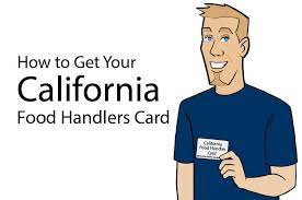 california food handlers card