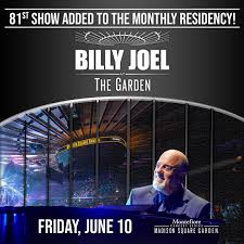 billy joel adds madison square garden