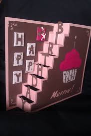 Free Templates And Tutorial For 3d Staircase Birthday Card Made