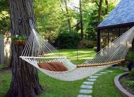 After nailing down beautiful landscaping ideas, you can decorate your backyard with a hammock chair. Best Backyard Hammocks For Relaxing Sleeping 2021 Review